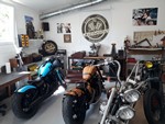 New workshop with our bikes